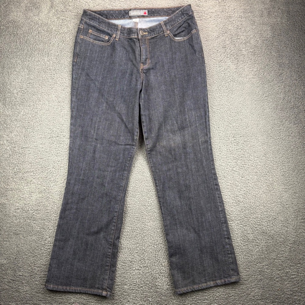 Venezia Stretch Bootcut Jeans Women Blue Denim Size 2 Average